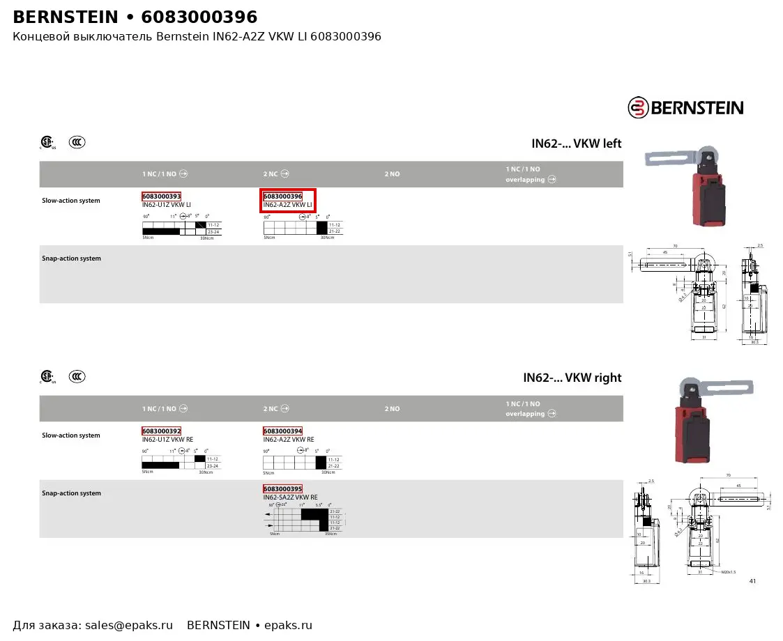 Bernstein 6083000396