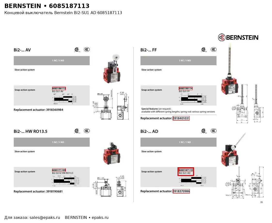 Bernstein 6085187113