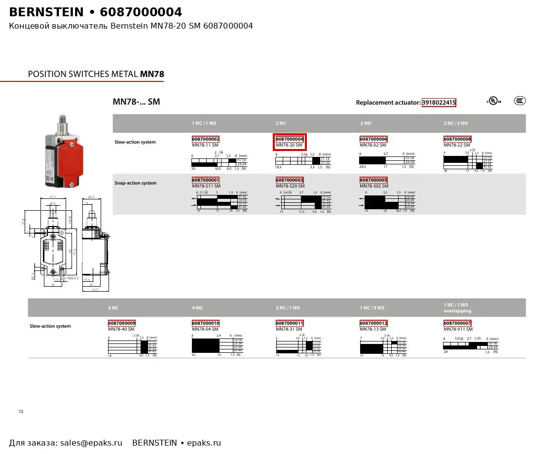 Bernstein 6087000004