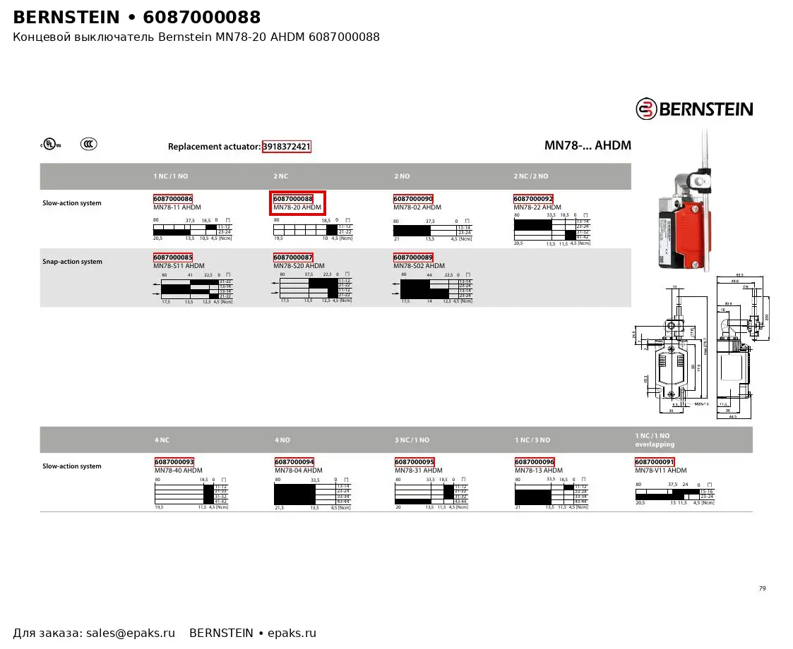 Bernstein 6087000088