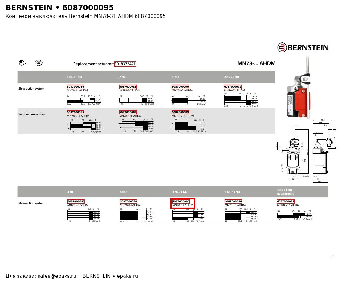 Bernstein 6087000095