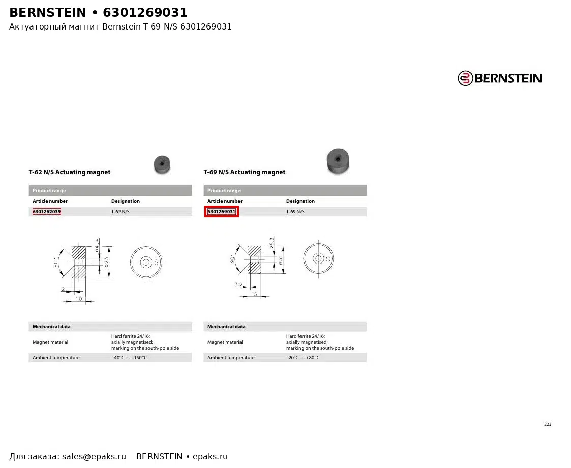Bernstein 6301269031