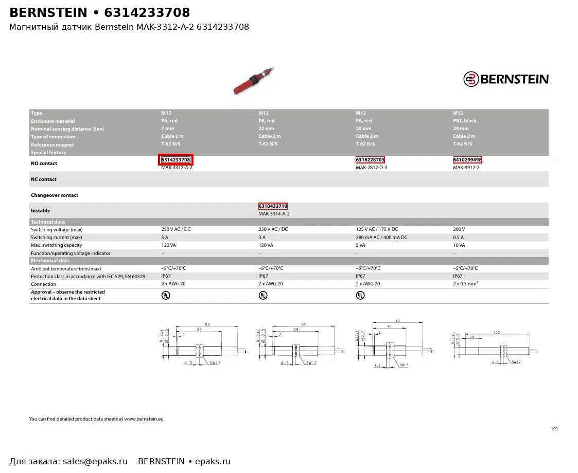 Bernstein 6314233708