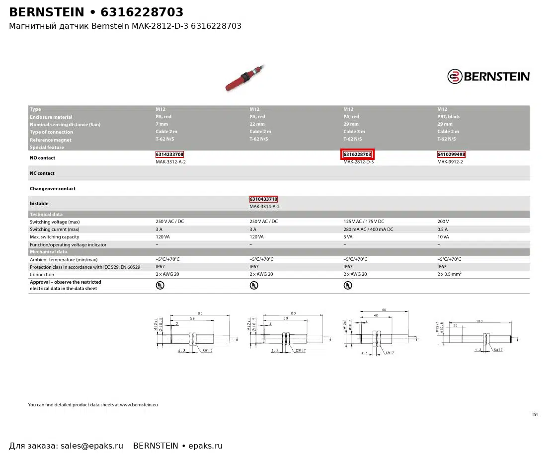 Bernstein 6316228703