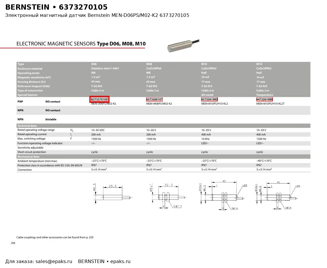 Bernstein 6373270105