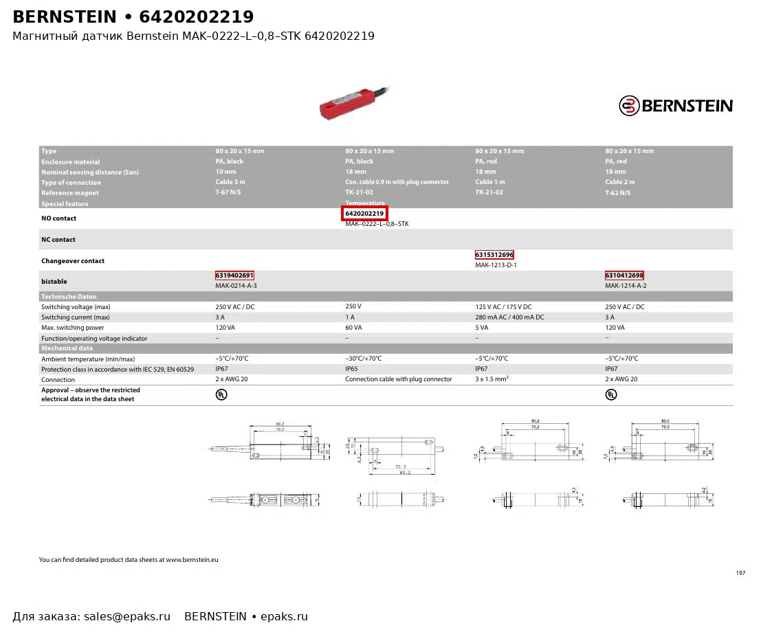 Bernstein 6420202219