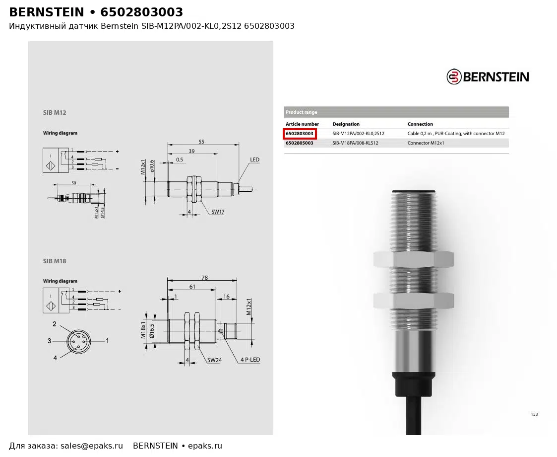 Bernstein 6502803003