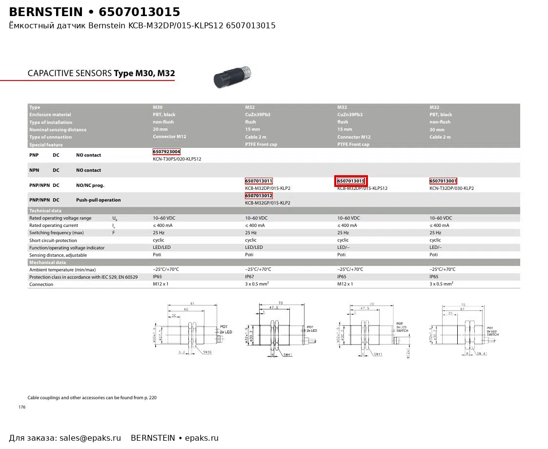 Bernstein 6507013015