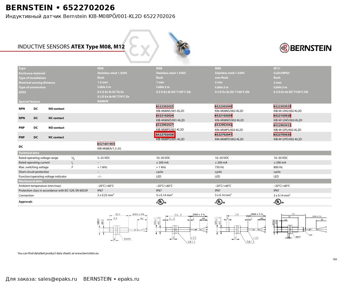 Bernstein 6522702026