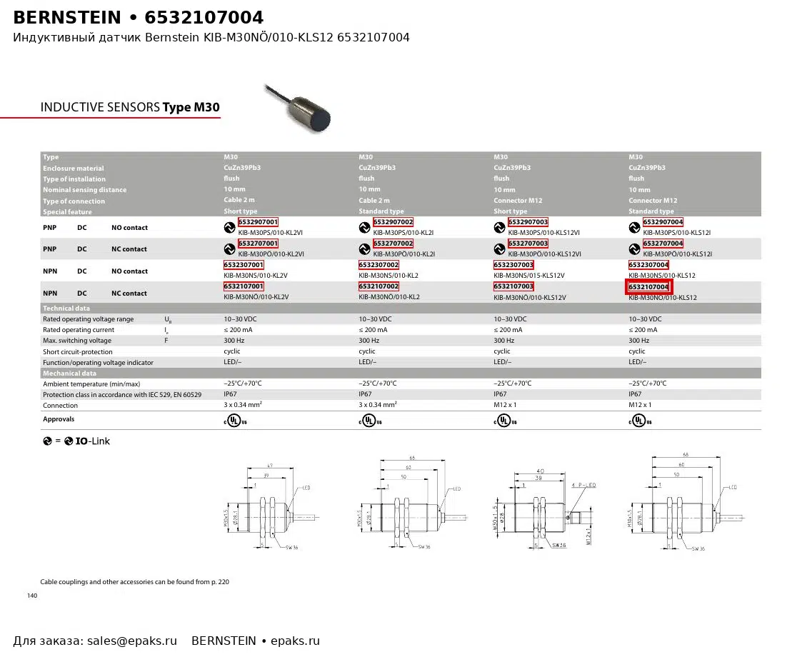 Bernstein 6532107004