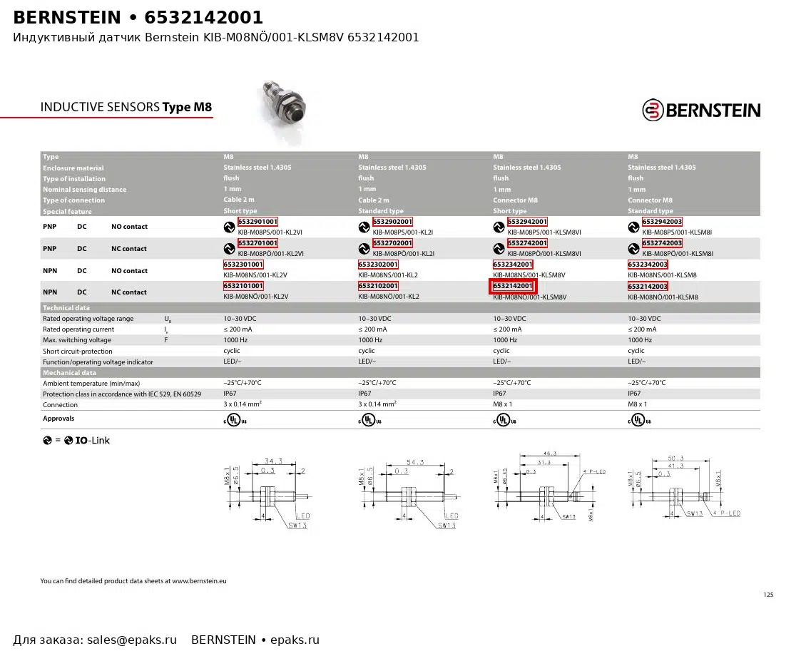 Bernstein 6532142001