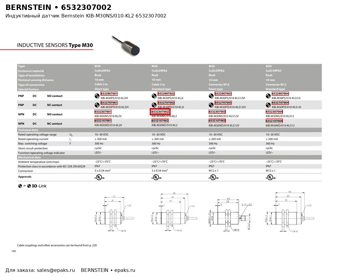 Bernstein 6532307002