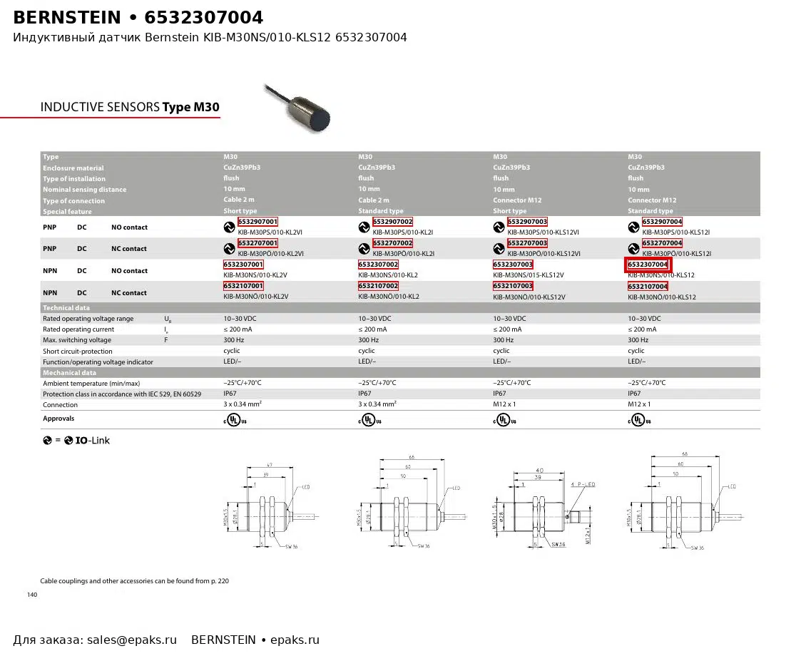 Bernstein 6532307004