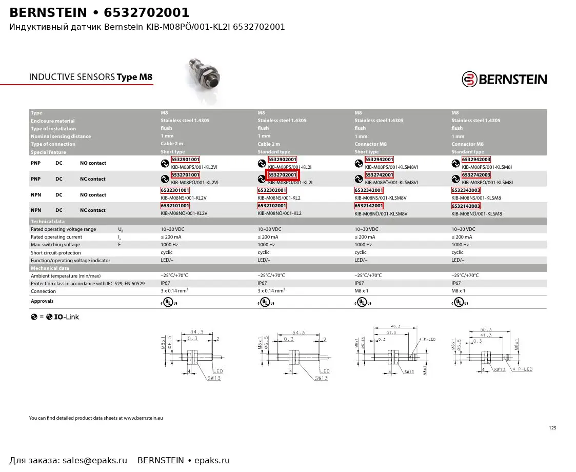 Bernstein 6532702001