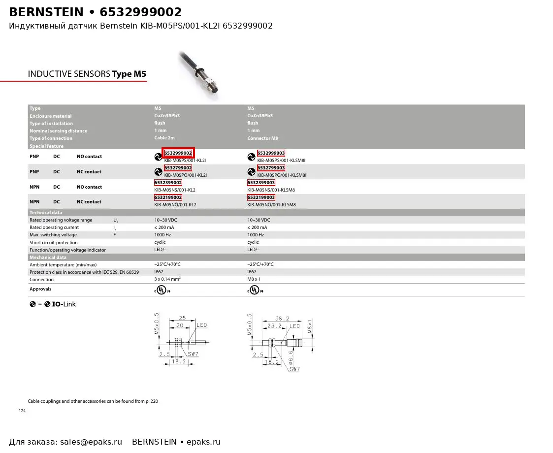 Bernstein 6532999002