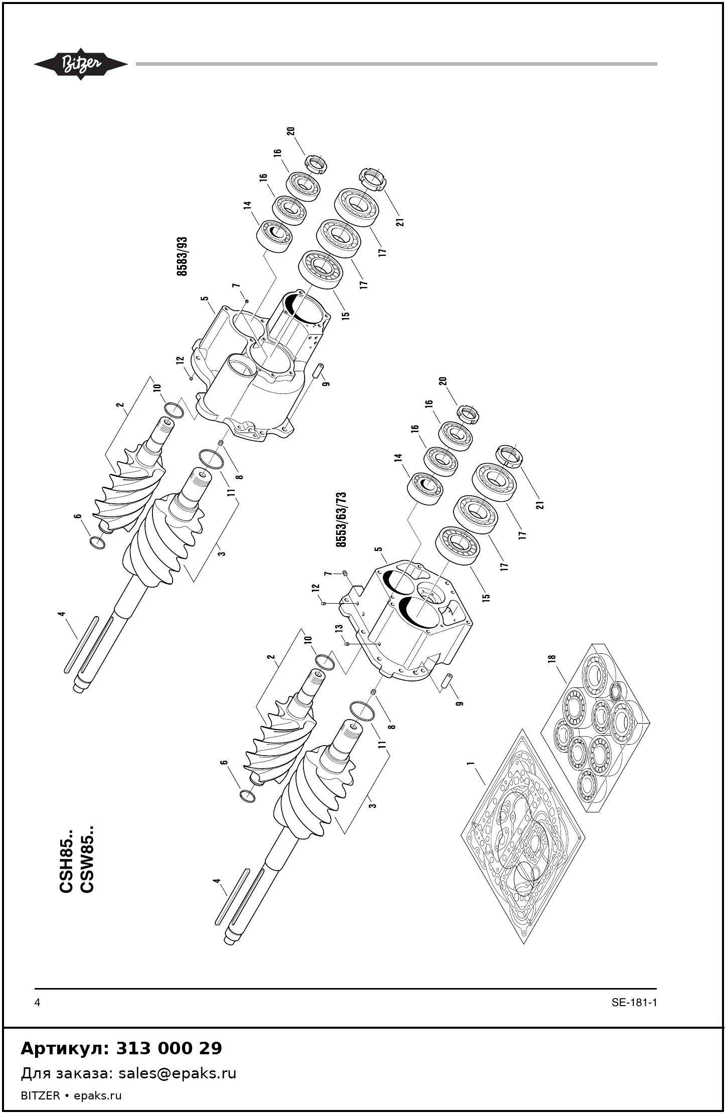BITZER 313 000 29