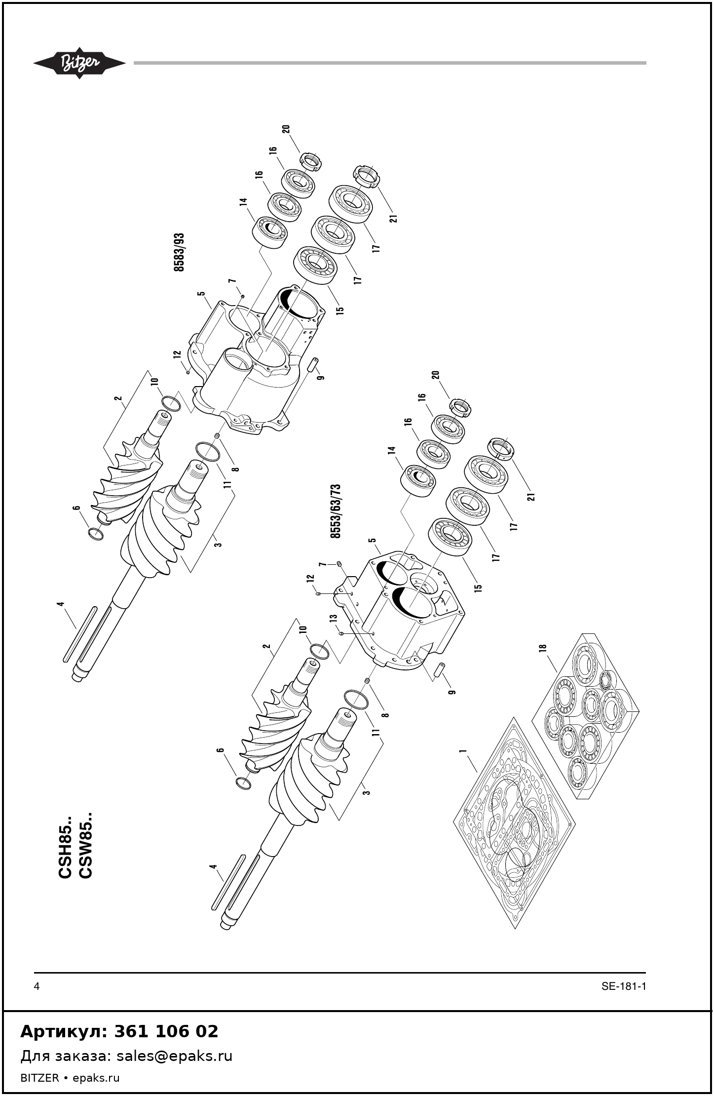 BITZER 361 106 02