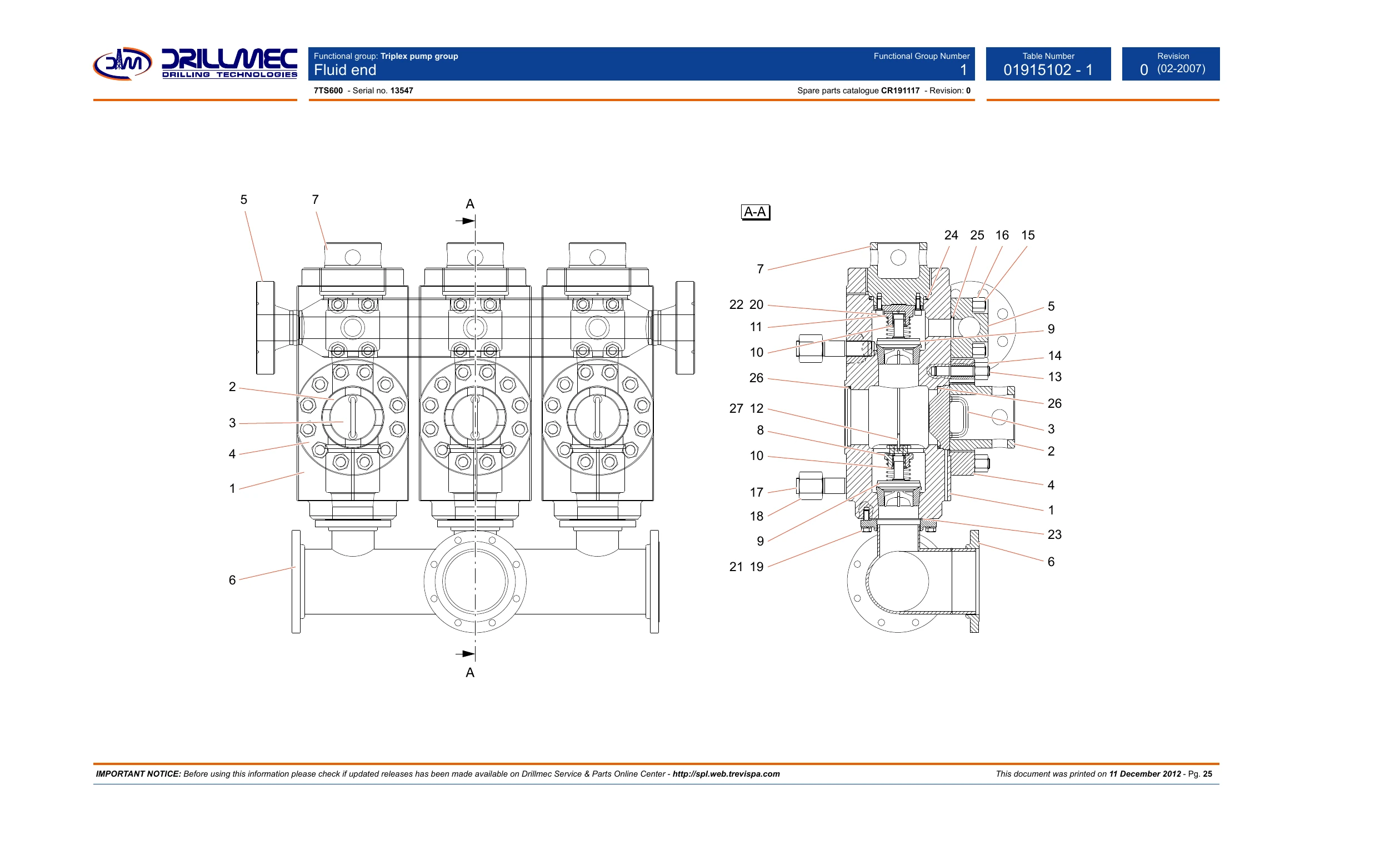 Drillmec 01910556