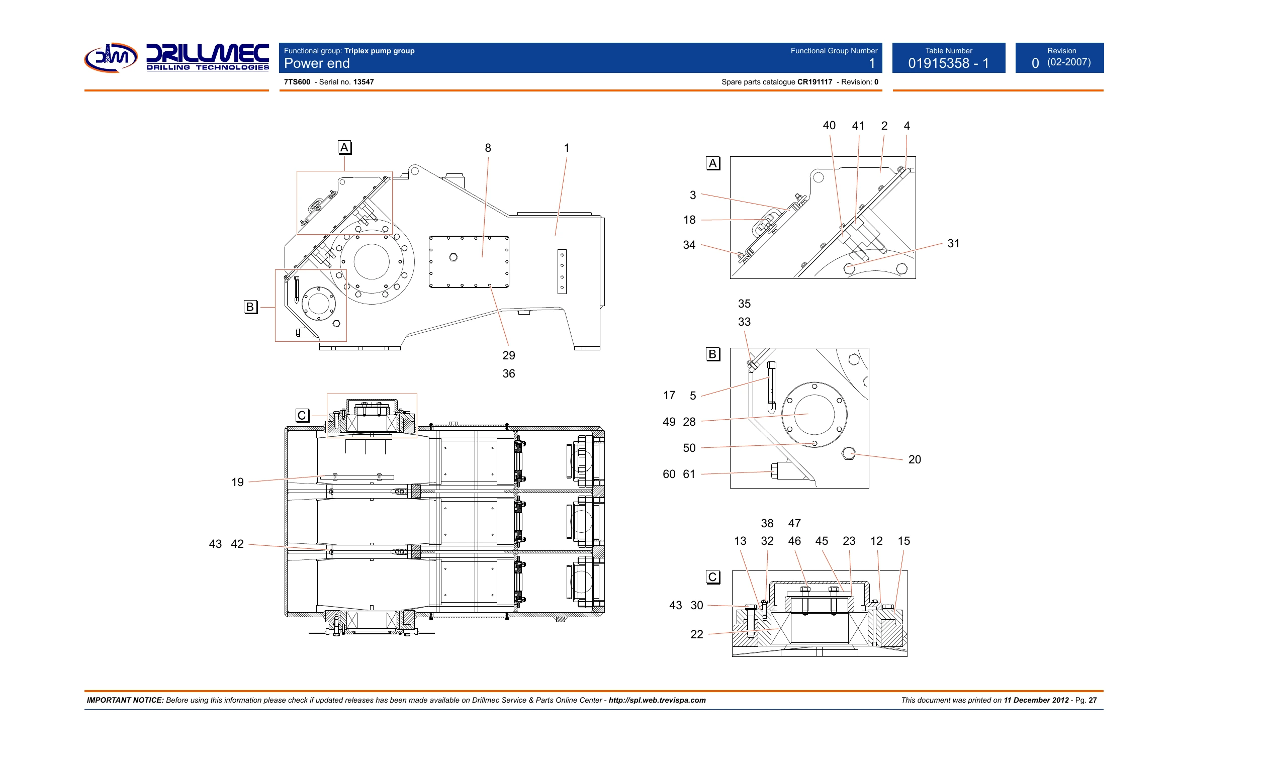 Drillmec 01910656