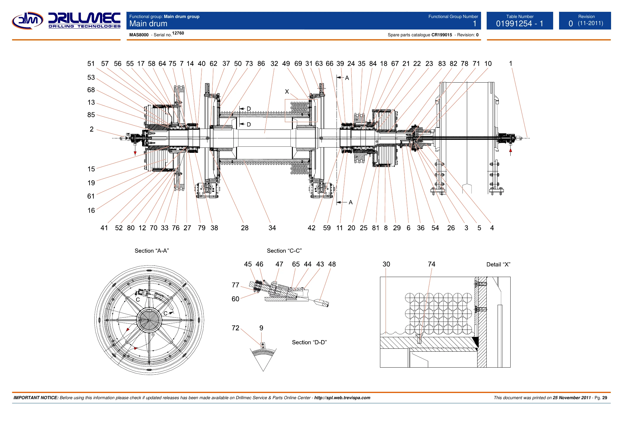 Drillmec 70612429