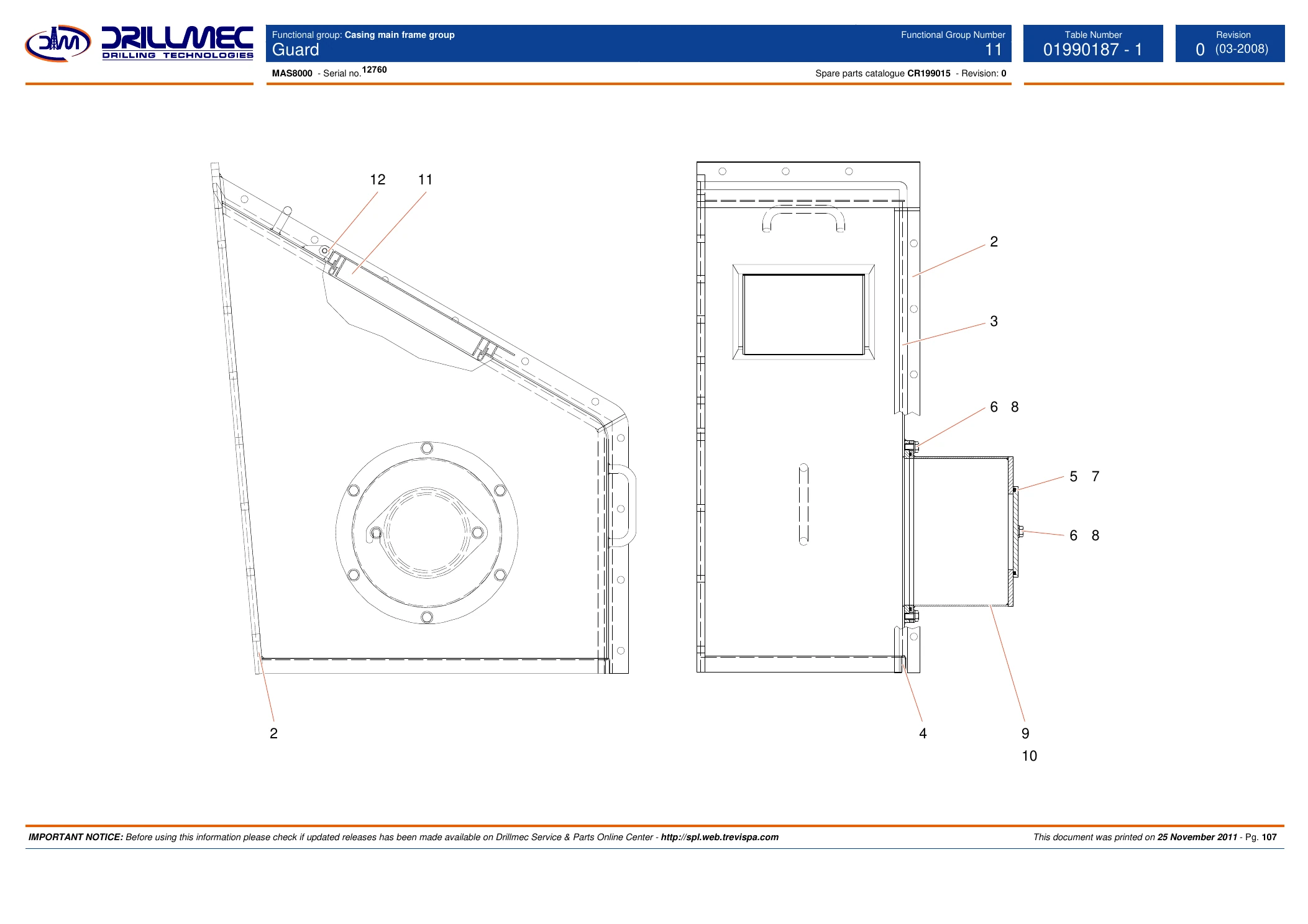 Drillmec 01990988