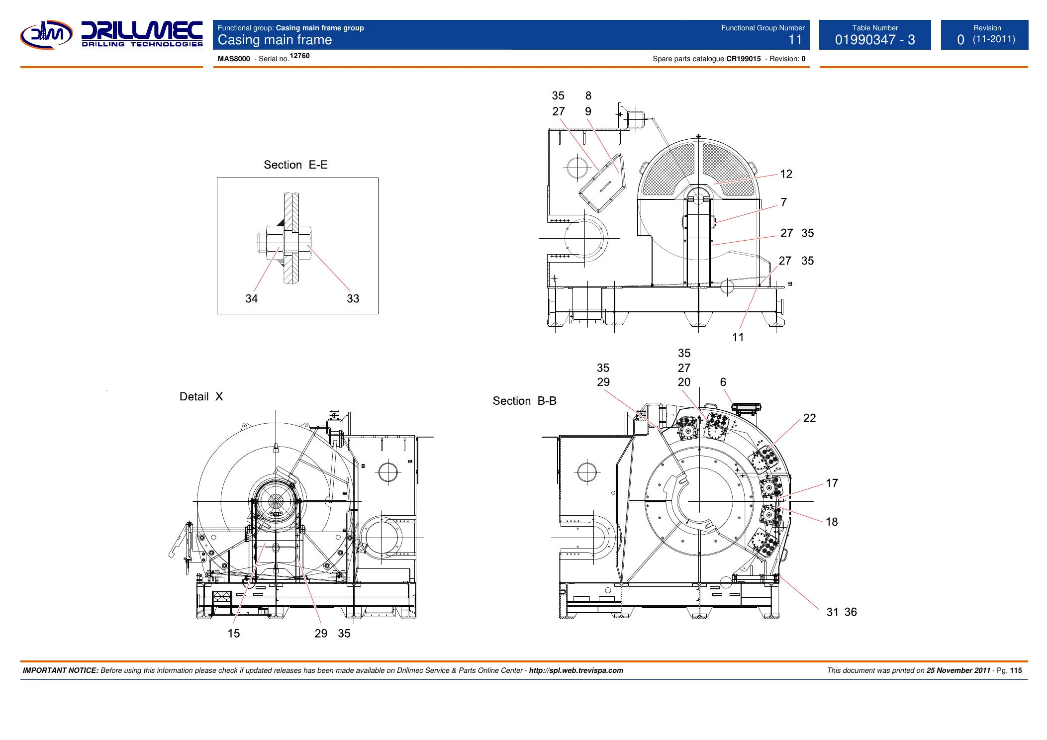 Drillmec 01990385