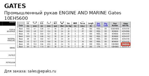 Gates 10EH5600