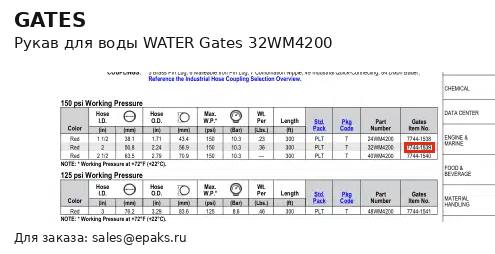 Gates 32WM4200