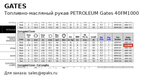 Gates 40FM1000