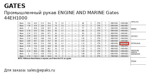 Gates 44EH1000