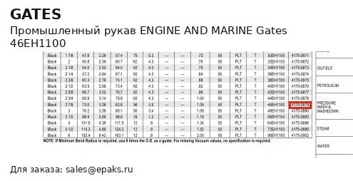 Gates 46EH1100