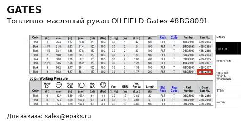 Gates 48BG8091