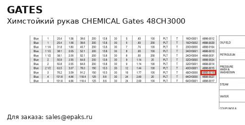 Gates 48CH3000