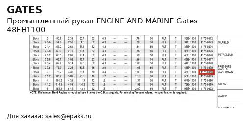 Gates 48EH1100