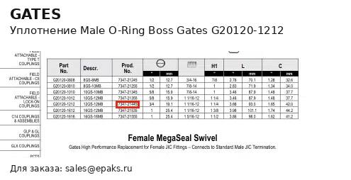 Gates G20120-1212