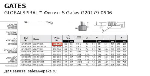 Gates G20179-0606