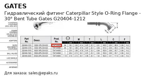 Gates G20404-1212