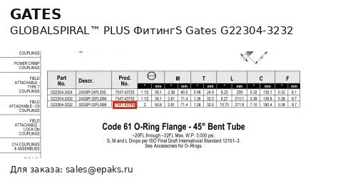 Gates G22304-3232