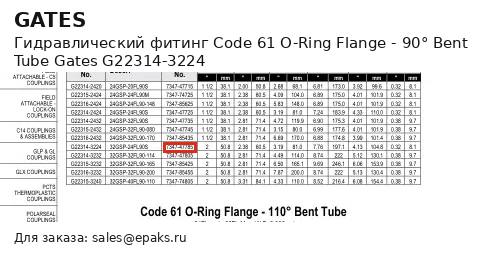 Gates G22314-3224