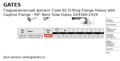 Gates G24380-2424