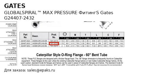 Gates G24407-2432