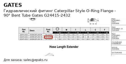 Gates G24415-2432