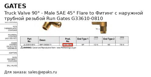 Gates G33610-0810