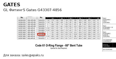Gates G43307-4856