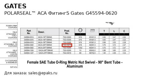 Gates G45594-0620