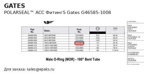 Gates G46585-1008