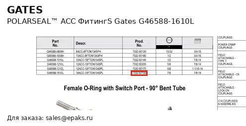 Gates G46588-1610L