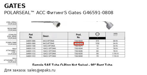 Gates G46591-0808