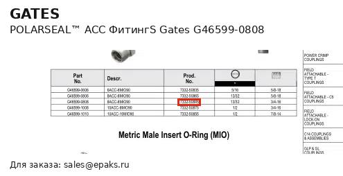 Gates G46599-0808