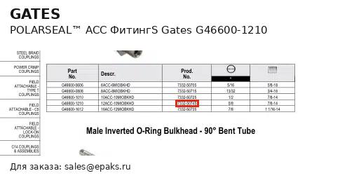 Gates G46600-1210